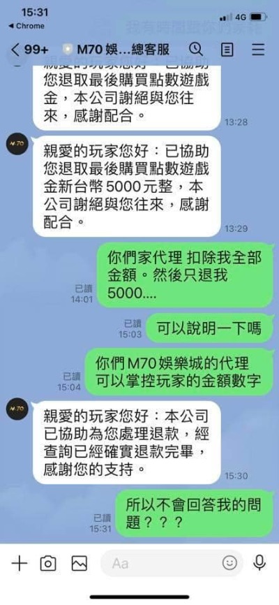 沒搞錯吧?我差點被M70娛樂城這黑網騙了!
