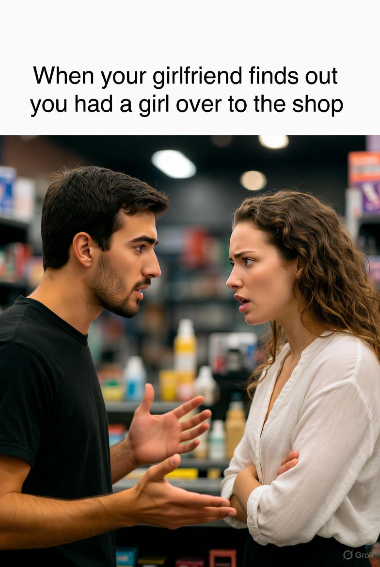 男友有女生朋友來店裡但瞞著我,問一句就說我不信任他,好氣