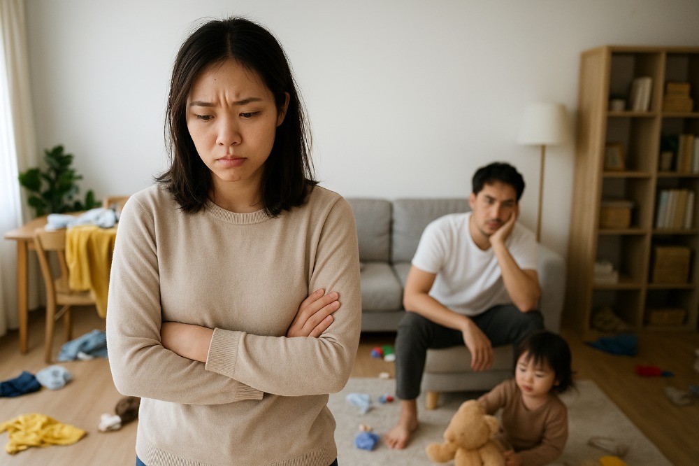 生小孩才知道婚姻這麼累 老公根本豬隊友